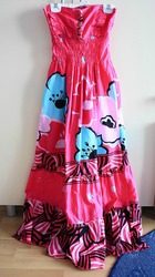 Сарафан без бретелек, до пола