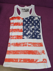 Майка с флагом Америки (Jennyfer)