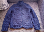 стеганая легкая курточка-пиджак denim&co размер 12